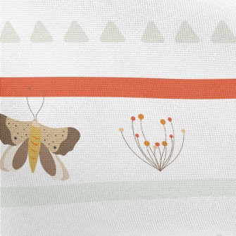 Ethnic Butterfly Pongee