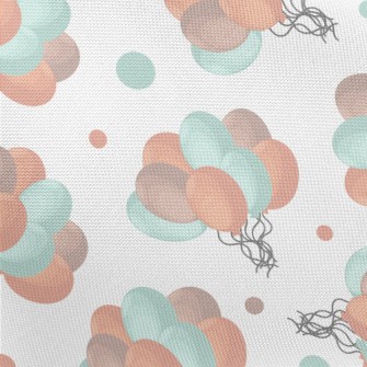 Cartoon Flying Balloon Pongee