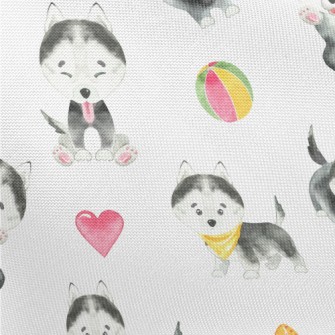 Lively Husky Baby Pongee