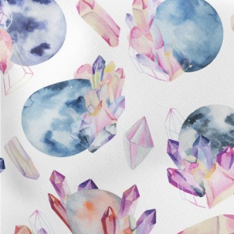 Crystal And Moon Lightweight Cotton Poplin