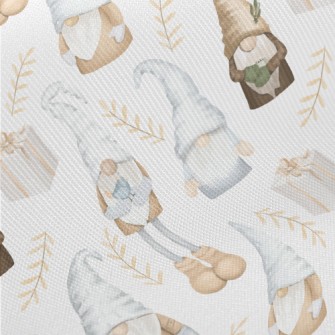 Mysterious Christmas Elf Midweight Cotton Poplin