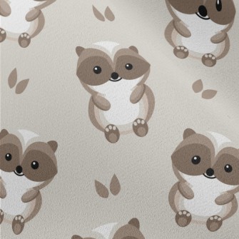 Cute Badger Baby Chiffon