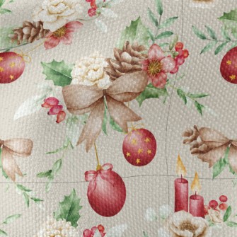 Beautiful Christmas Decoration Waterproof Canvas