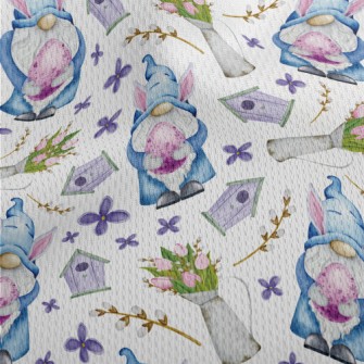 Easter Gnome Athletic Mesh Flat Back
