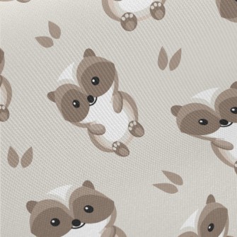Cute Badger Baby Twill