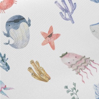 Sea Creatures Pirates Twill