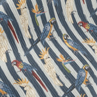 Realistic Hand Drawn Parrot Standard Corduroy