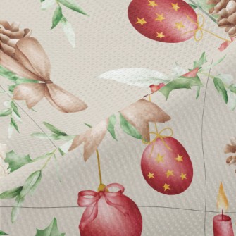 Beautiful Christmas Decoration Piqué