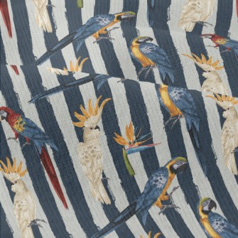 Realistic Hand Drawn Parrot Modern Jersey