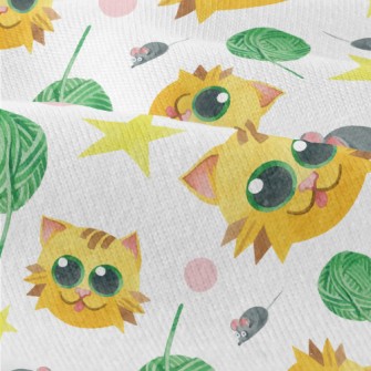 Cat And Ball Of Yarn Modern Jersey