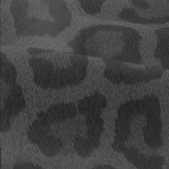 Black And Gray Leopard Print Modern Jersey