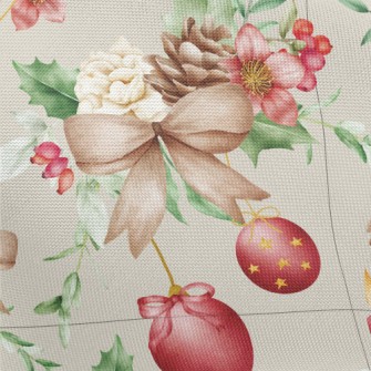 Beautiful Christmas Decoration Pongee