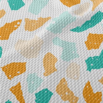 Dot Color Block Birdseye Piqué