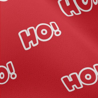 Bright HO Text Chiffon