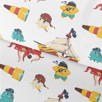Starfish Octopus Pirate Waterproof Oxford