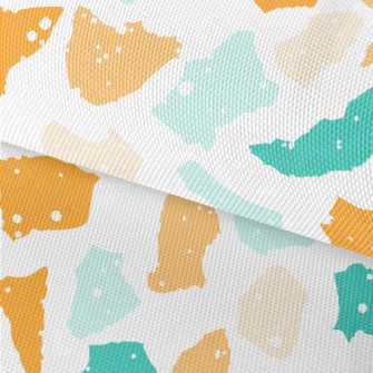 Dot Color Block Waterproof Oxford