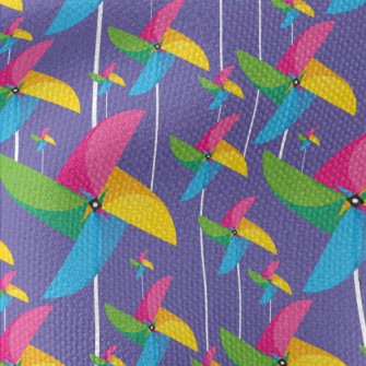 Four Color Stitching Windmill Waterproof Canvas