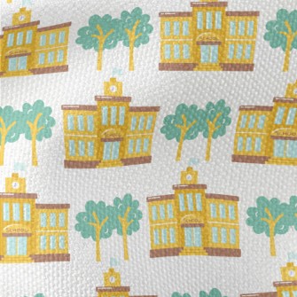 Forest Elementary School Waterproof Canvas