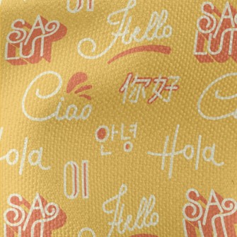Interesting Languages Waterproof Canvas