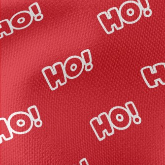 Bright HO Text Waterproof Canvas