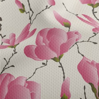 Temperamental Multi-petal Flow Athletic Mesh Flat Back