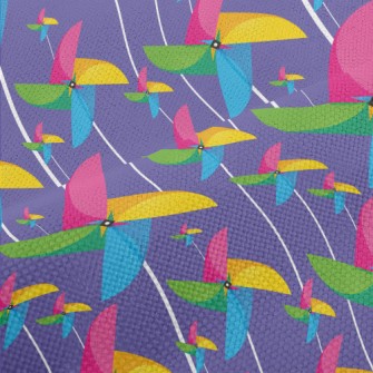 Four Color Stitching Windmill Performance Linen