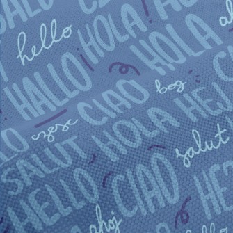 Greeting In English Performance Linen