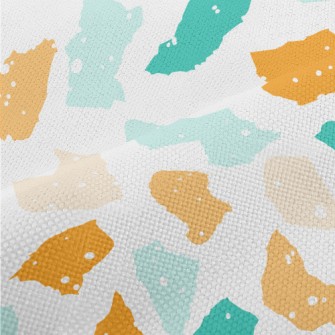 Dot Color Block Performance Linen