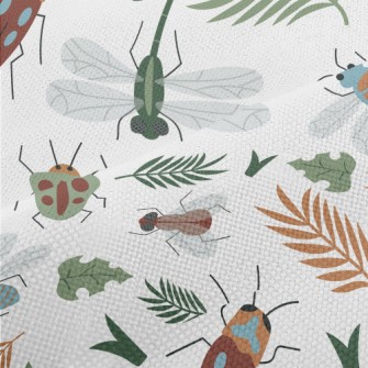 Wild Dragonfly Insect Performance Linen