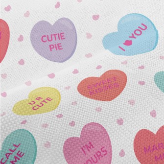 Love Love Text Performance Linen