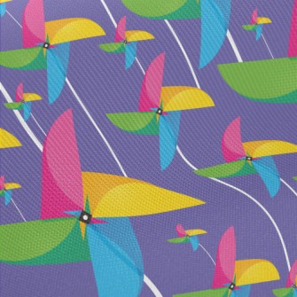 Four Color Stitching Windmill Twill