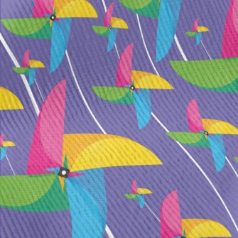 Four Color Stitching Windmill Standard Corduroy