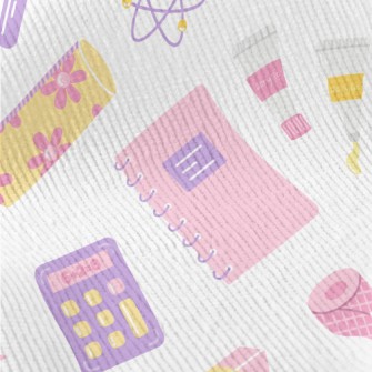 Girls School Supplies Standard Corduroy