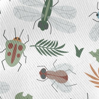Wild Dragonfly Insect Standard Corduroy
