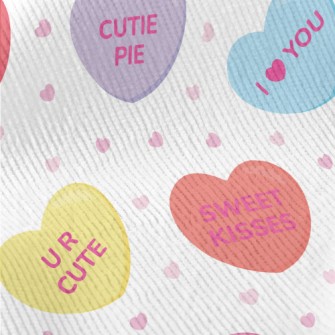 Love Love Text Standard Corduroy