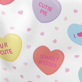 Love Love Text Stretch Ponte