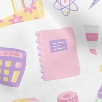 Girls School Supplies Micro Fleece