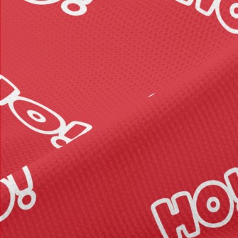 Bright HO Text Piqué