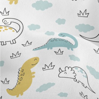 Smiling Dinosaur Lightweight Performance Linen