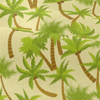 Vibrant Coconut Trees Modern Jersey