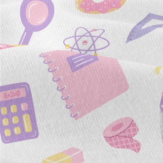 Girls School Supplies Modern Jersey