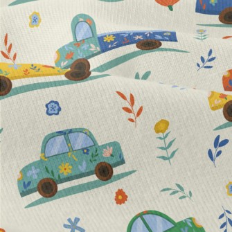 Flower Painted Car Modern Jersey