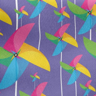 Four Color Stitching Windmill Jersey Backed Fleece