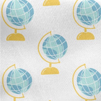 A Must-have Globe For School Jersey Backed Fleece