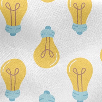 Great Invention Light Bulb Jersey Backed Fleece