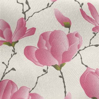 Temperamental Multi-petal Flow Jersey Backed Fleece