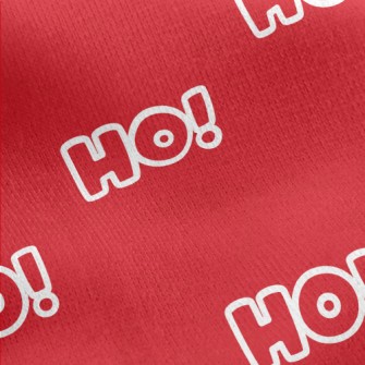Bright HO Text Jersey Backed Fleece