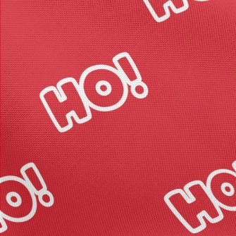 Bright HO Text Pongee