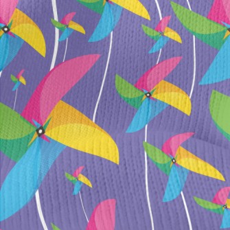 Four Color Stitching Windmill Stretch Jersey