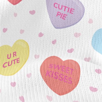 Love Love Text Stretch Jersey